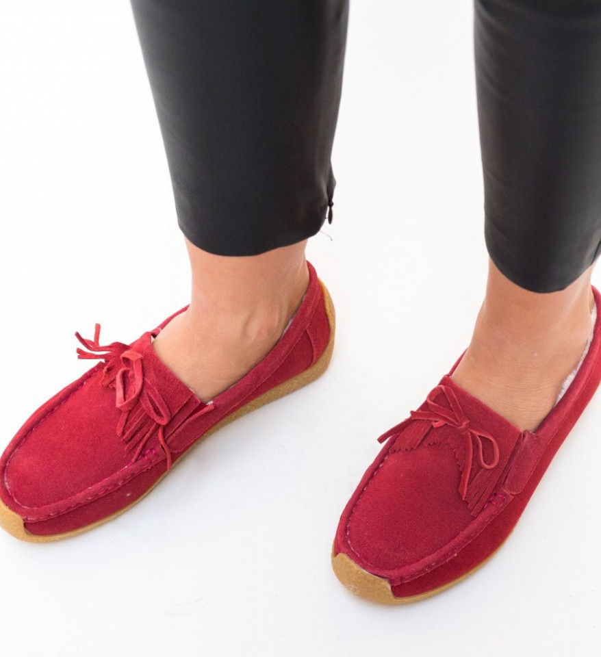 Piros Termeio Casual Cipők