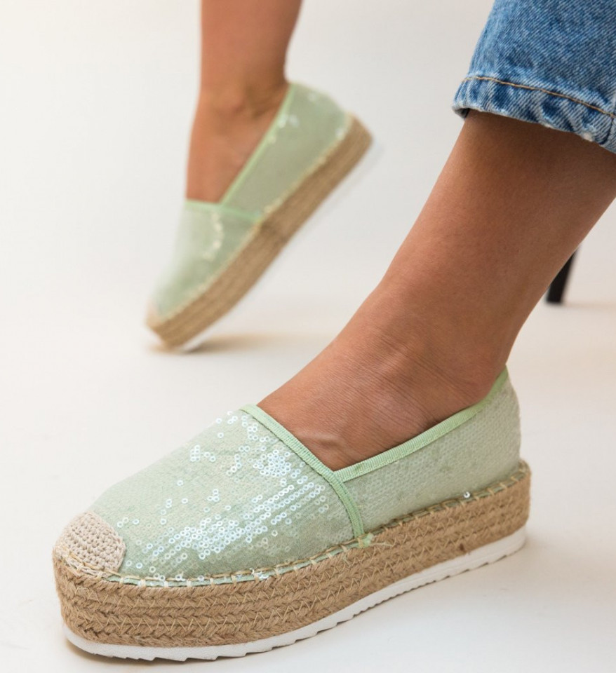 Zöld Kavan Espadrilles Cipők