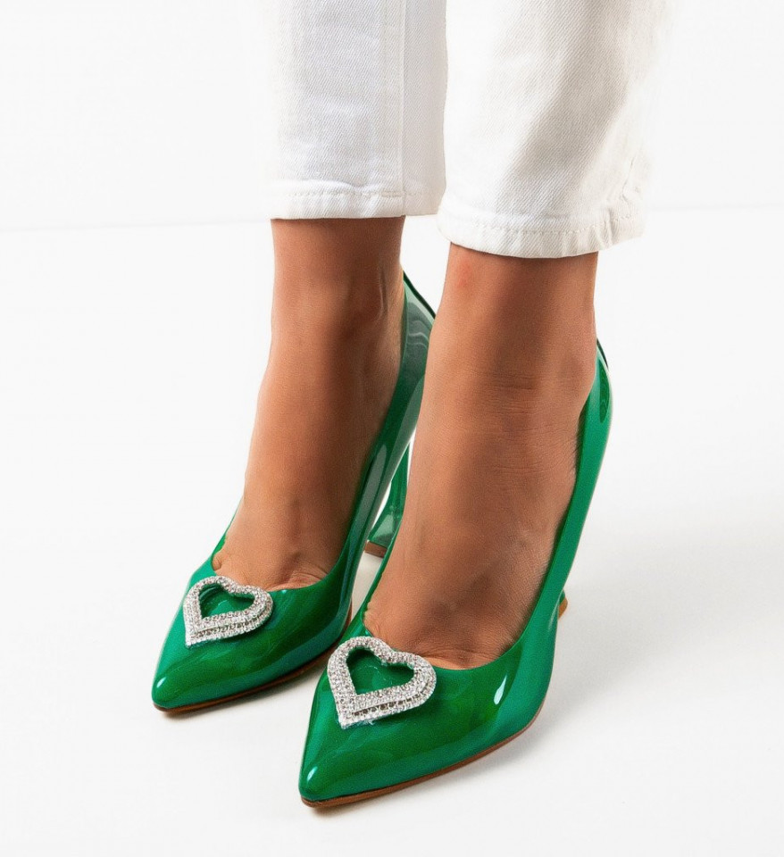 Zöld Myhear Cipők