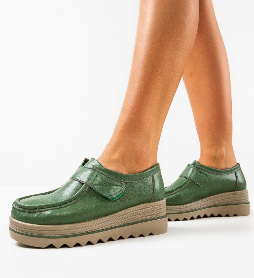 Zöld Straif Casual Cipők