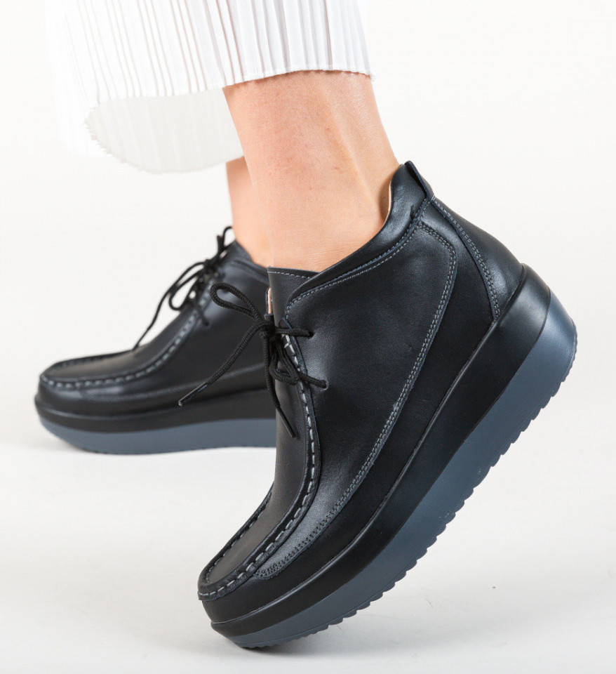 Fekete Nash Casual Cipők
