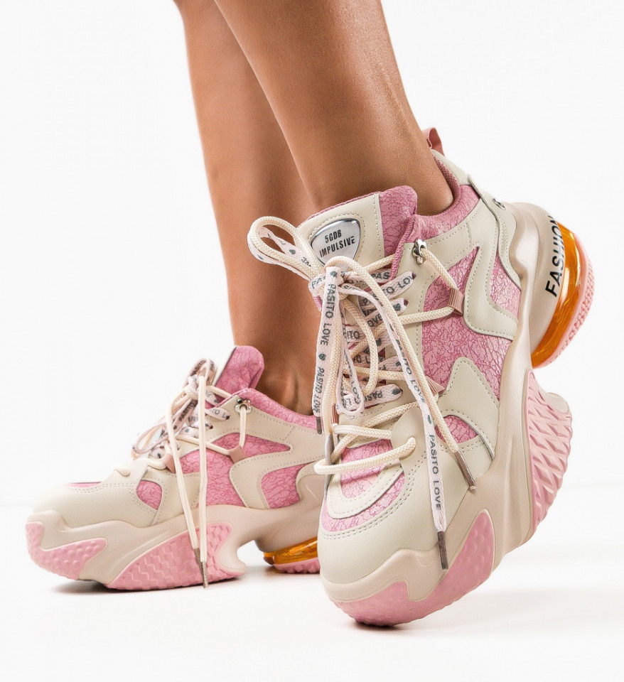 Rózsaszín Yonca Sportcipők