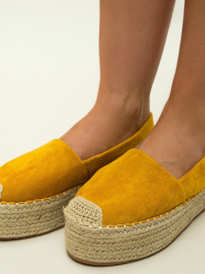 Sárga Salinas Espadrilles Cipők