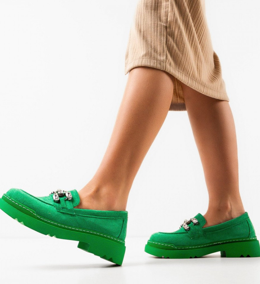 Zöld Maraya Casual Cipők