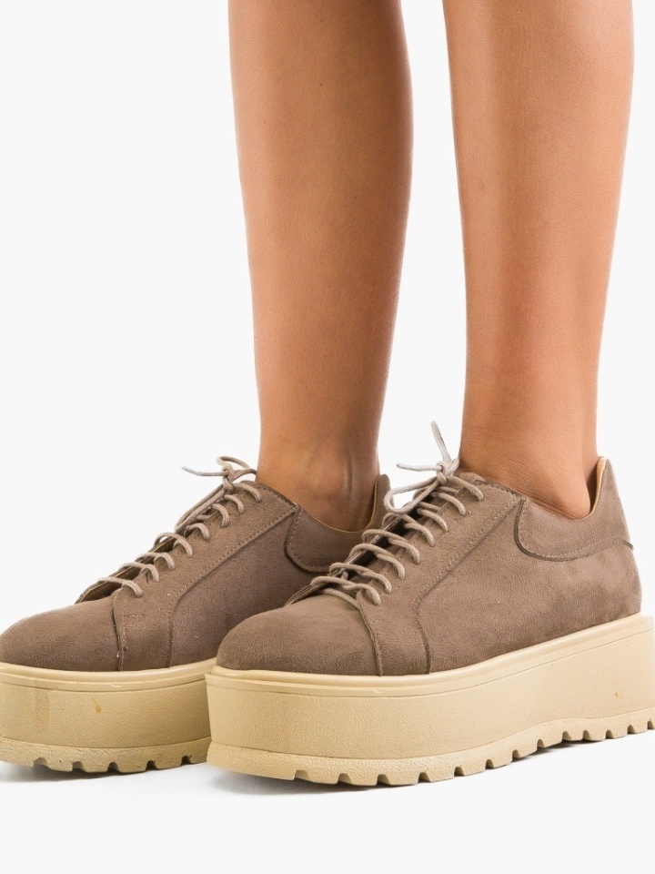 Khaki Amdre Casual Cipők - Img 2