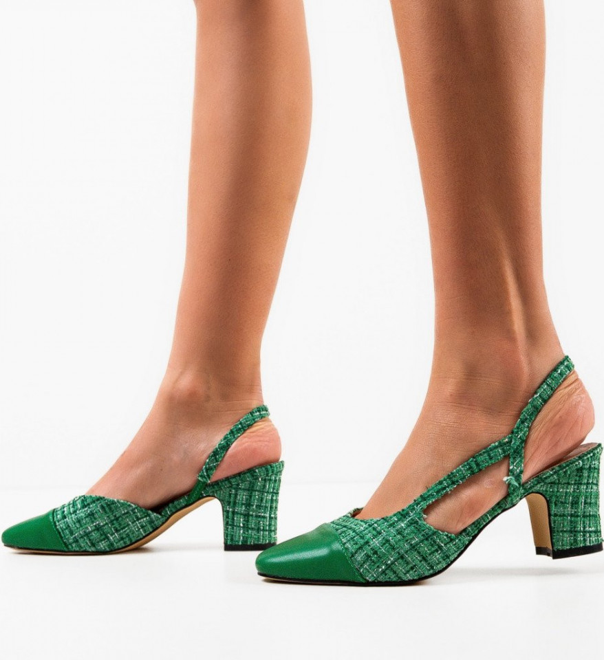Zöld Gomez Cipők