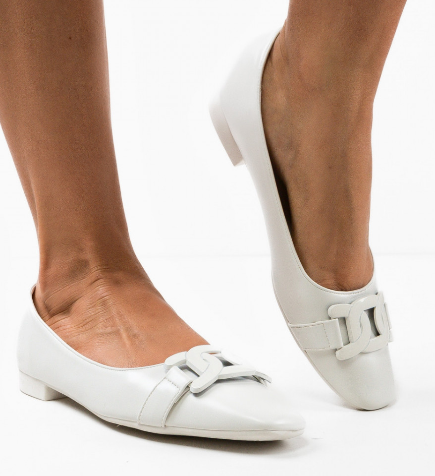 Fehér Proko Casual Cipők