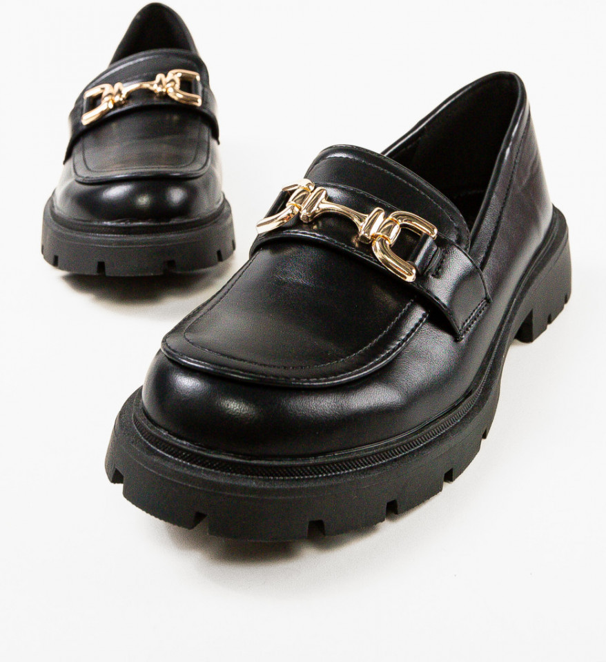 Fekete Amankik Casual Cipők