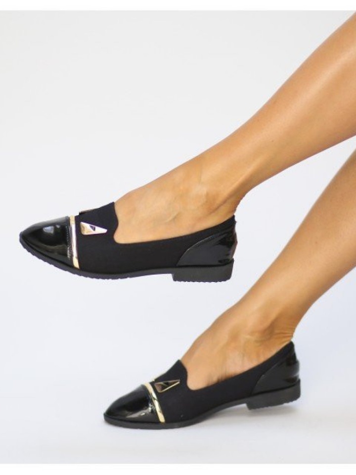 Fekete Jeny Balerina Cipők - Img 6