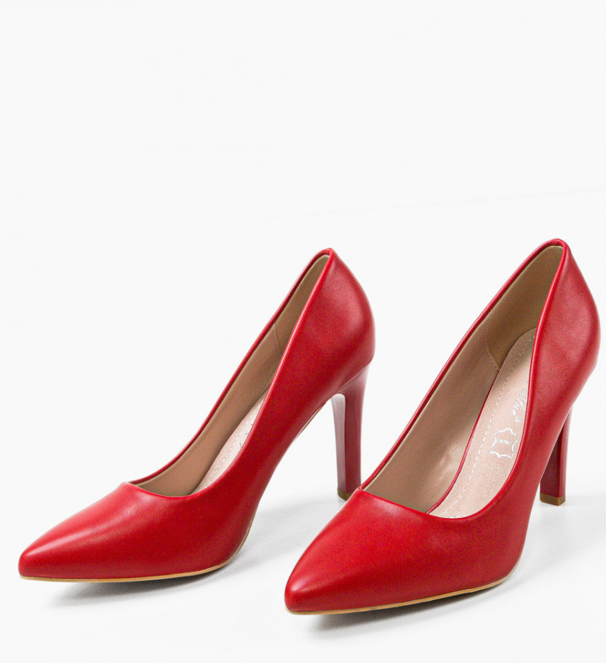 Piros Howell Cipők