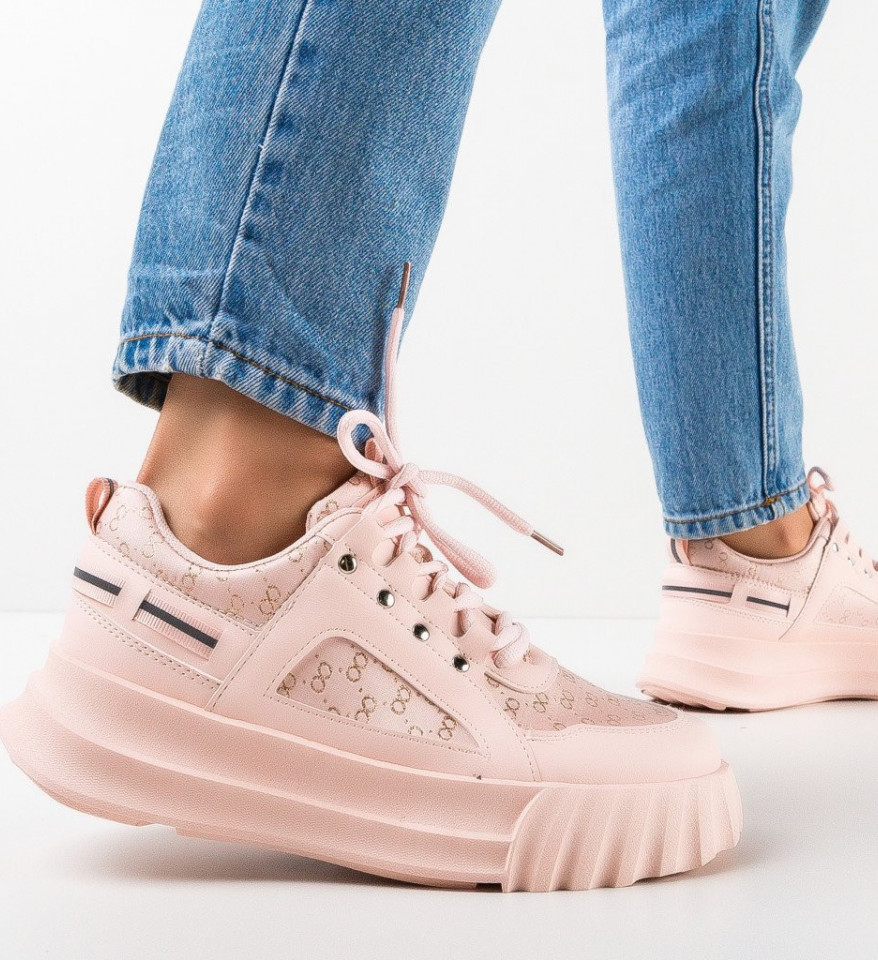 Rózsaszín Aditya Sportcipők