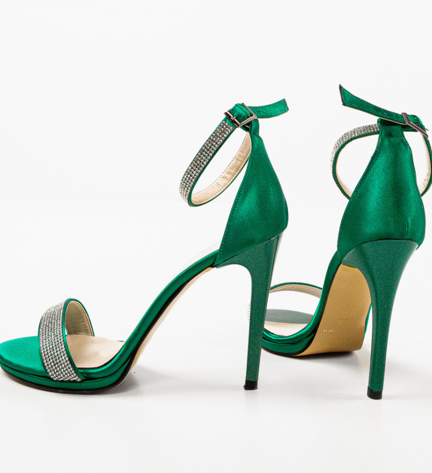 Zöld Cincil Cipők