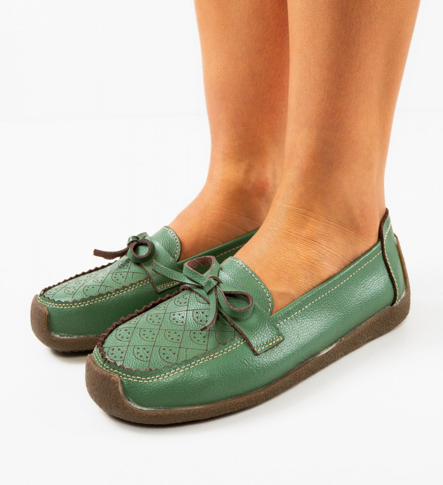 Zöld Libres Casual Cipők