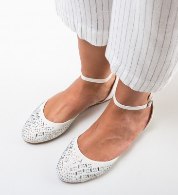 Fehér Grace Casual Cipők