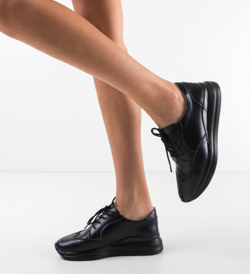 Fekete Gaera Casual Cipők