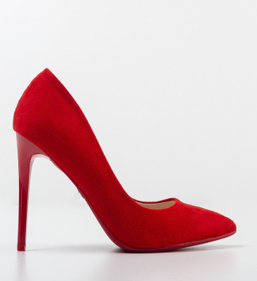 Piros Hewitt Cipők