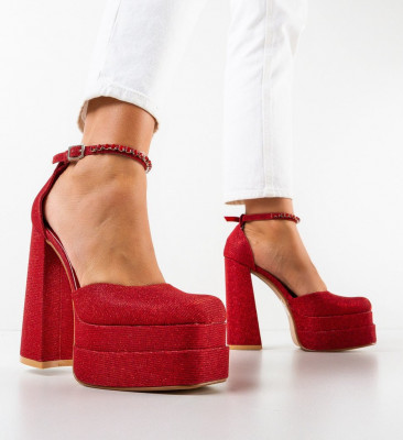 Piros Kierran Cipők