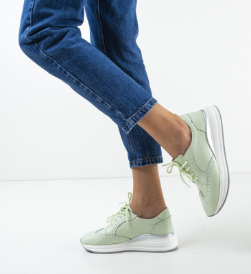 Zöld Gaera Casual Cipők