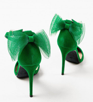 Zöld Serrano Cipők