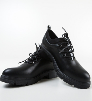 Fekete Irvine Casual Cipők