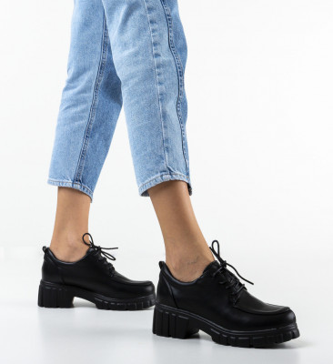 Fekete Valencia Casual Cipők
