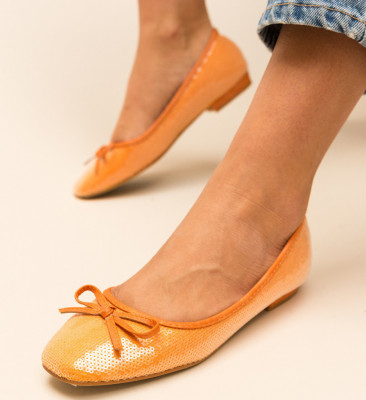 Narancssárga Rishi Balerina Cipők
