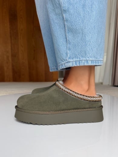 Khaki Smoler Bakancsok