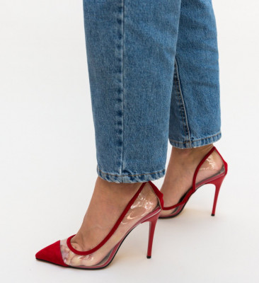 Piros Brennan Cipők