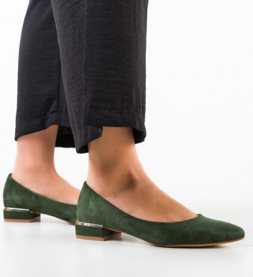 Zöld Depere Cipők
