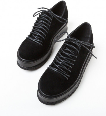 Fekete Brown Casual Cipők