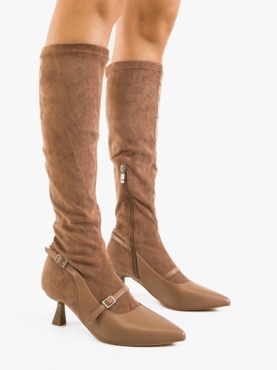 Khaki Kirsten Csizmák