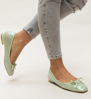 Zöld Rishi Balerina Cipők