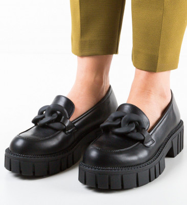 Fekete Jafa Casual Cipők