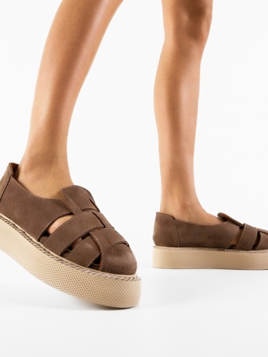 Khaki Anura Casual Cipők