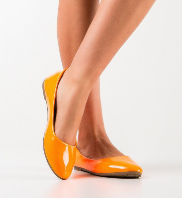 Narancssárga Julia Balerina Cipők
