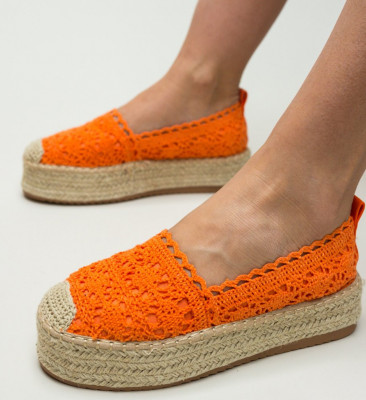 Narancssárga Weber Espadrilles Cipők