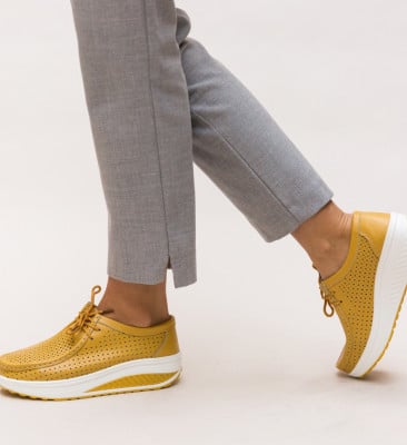 Sárga Baroco Casual Cipők