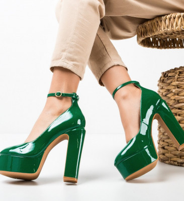 Zöld Kelen Cipők