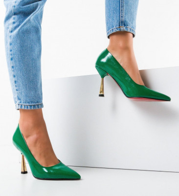 Zöld Lalaza Cipők