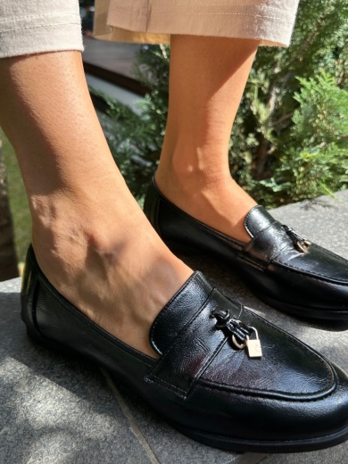 Fekete Julianas Casual Cipők