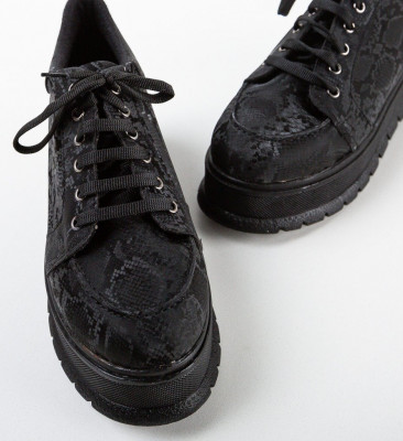 Fekete Kisio 2 Casual Cipők