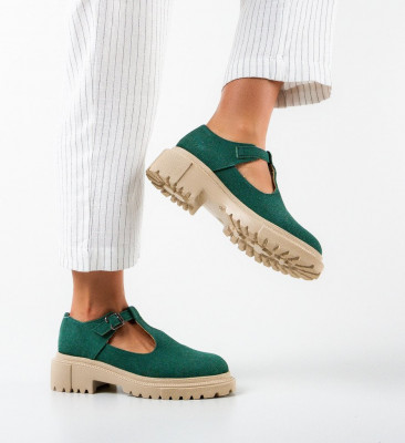 Zöld Okamaj Casual Cipők