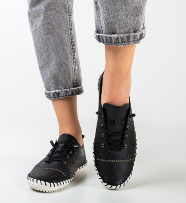 Fekete Jeanso Casual Cipők