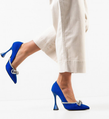 Kék Risgan Cipők