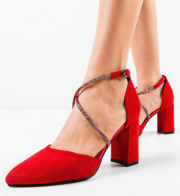 Piros Saekya Cipők