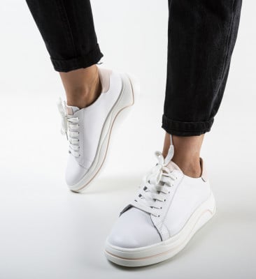 Fehér Enya Casual Cipők