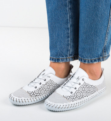 Fehér Jeanso Casual Cipők