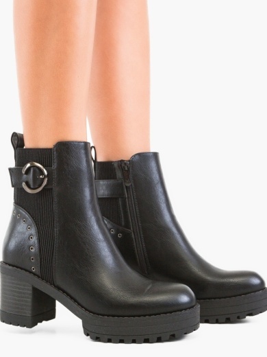 Fekete Addis Bokacsizmák