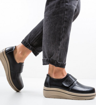 Fekete Hausberg Casual Cipők