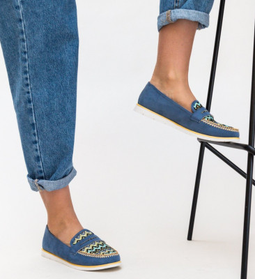 Kék Sabiha Casual Cipők
